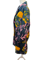 Load image into Gallery viewer, Dries Van Noten Open Front Floral Midi Coat, S/M
