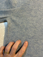 Load image into Gallery viewer, Hobbs of London Heather Blue Wool Blend Turtleneck Sweater, M
