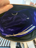 Load image into Gallery viewer, Henri Bendel Black and White Jetsetter Backpack
