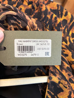Load image into Gallery viewer, Allsaints Hali Ambient Animal Print Dress, 10
