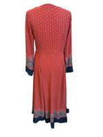 Load image into Gallery viewer, Glamorous Red and Navy Maxi Dress, M
