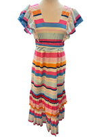 Load image into Gallery viewer, Anthropologie Tracy Reese Plenty Ruffle Dress, M
