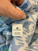 Load image into Gallery viewer, Ro's Garden Blue Ikat Dress, M
