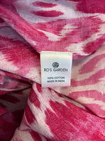 Load image into Gallery viewer, Ro's Garden Pink and Orange Ikat Dress, S
