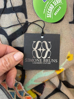 Load image into Gallery viewer, Simone Bruns Hand Printed Cashmere Leopard Scarf, with Tags
