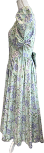 Vintage Laura Ashley Floral Dress, 12