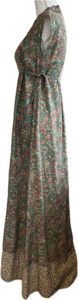 Vintage Dano Liberty House Cap Sleeve Floral Dress, XS/S