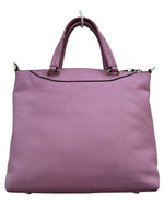 Load image into Gallery viewer, Henri Bendel Crosby Lilac Leather Bag with Shoulder Strap
