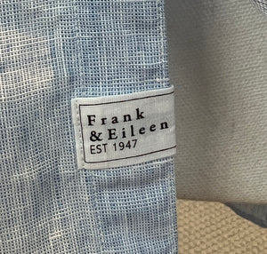 Frank & Eileen Blue Chambray "Eileen" Shirt, XS