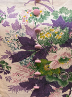 Load image into Gallery viewer, Vintage Handmade Purple Floral and Pink Maxi Dress, S/M
