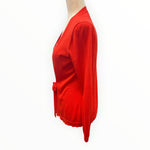 Load image into Gallery viewer, Lafayette 148 Orange Silk and Cashmere Cardigan Top, M
