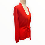 Load image into Gallery viewer, Lafayette 148 Orange Silk and Cashmere Cardigan Top, M
