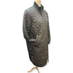 Load image into Gallery viewer, Ilse Jacobsen Dark Grey Quilted Coat, 8
