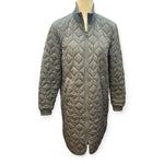 Load image into Gallery viewer, Ilse Jacobsen Dark Grey Quilted Coat, 8
