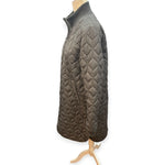 Load image into Gallery viewer, Ilse Jacobsen Dark Grey Quilted Coat, 8
