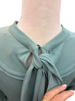 Load image into Gallery viewer, Chloe Vintage Dress in Celandine Green, M
