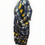 Load image into Gallery viewer, Zero + Maria Cornejo Navy and Yellow Print Dress, 4
