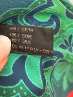 Load image into Gallery viewer, Franco Ferrari Green and Grey Print Scarf
