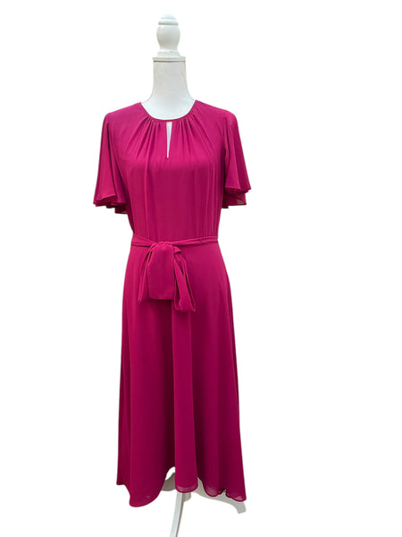 Tahari Fuchsia Party Dress, 6 Tahari Fuchsia Party Dress, 6