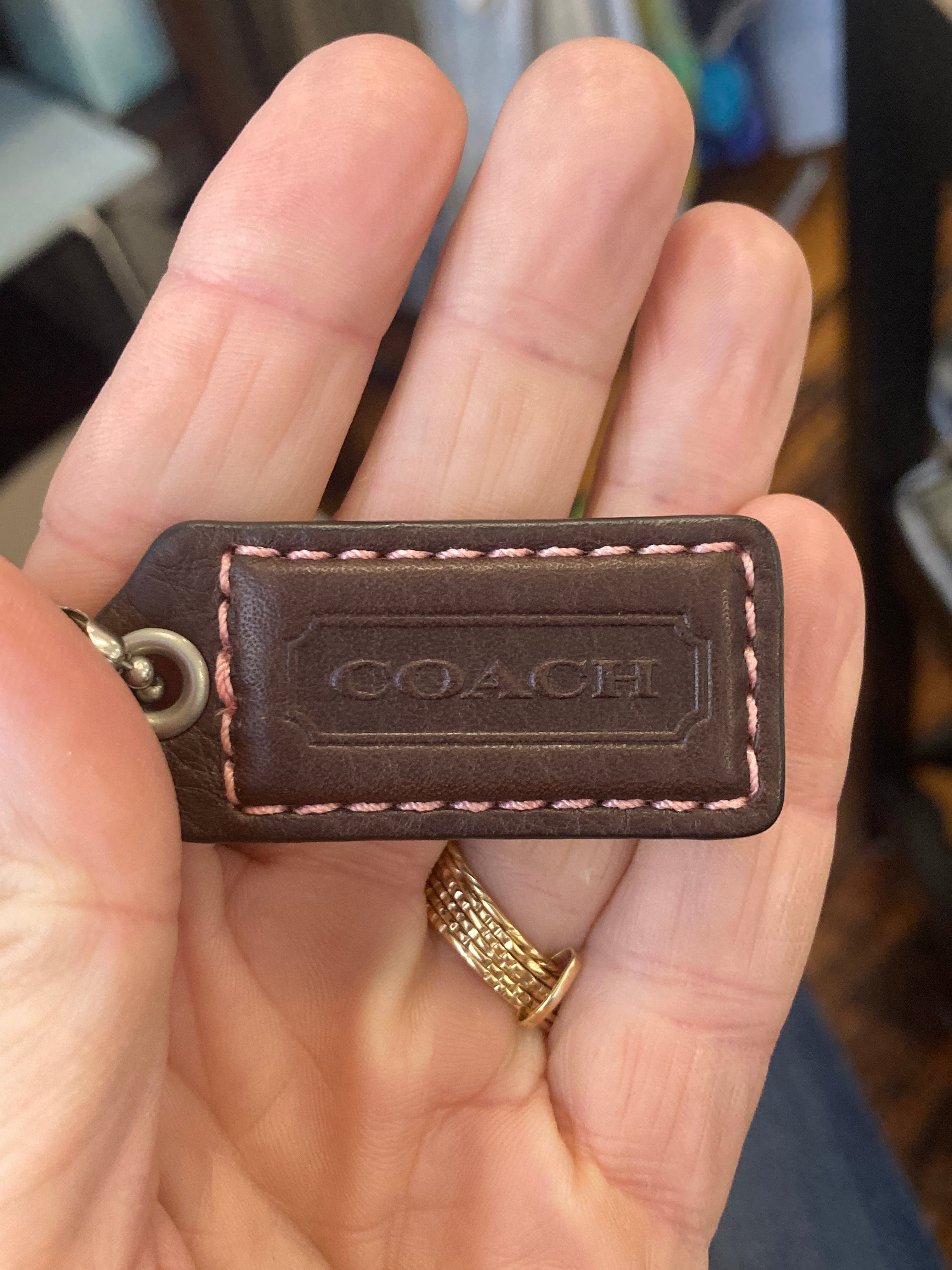 Coach Vintage Mahogany North South Chelsea Hobo Handbag #8E98