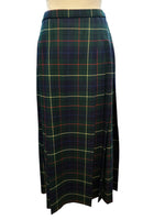 Load image into Gallery viewer, Pendleton Vintage Green Hunting Stewart Plaid Tartan Kilt, 6
