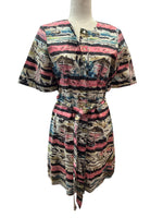 Load image into Gallery viewer, Burberry Rose and Pink Cotton Shirtdress with Belt, 6
