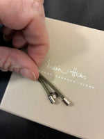 Load image into Gallery viewer, India Hicks Waxed Cord in Army Bracelet/Necklace with Tassel
