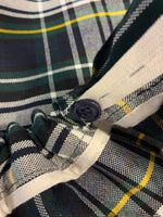 Load image into Gallery viewer, Vintage Donnelly's Blue and Green Tartan Kilt, L
