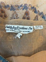 Load image into Gallery viewer, Judith Ann Creations Inc. Vintage Silk Sequin Dress, M
