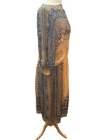 Load image into Gallery viewer, Judith Ann Creations Inc. Vintage Silk Sequin Dress, M
