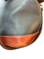 Load image into Gallery viewer, Dooney &amp; Bourke Black Pebble Grain Geena Satchel Handbag
