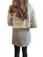 Load image into Gallery viewer, Coperni Black and White Herringbone Tailored Mini Skirt, M/L
