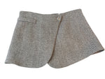 Load image into Gallery viewer, Coperni Black and White Herringbone Tailored Mini Skirt, M/L

