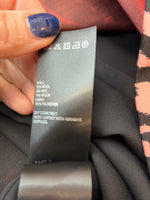 Load image into Gallery viewer, Whistles Black and Pink Print Skirt, 12
