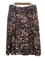 Load image into Gallery viewer, Whistles Black and Pink Print Skirt, 12
