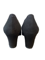 Load image into Gallery viewer, Audley of London Black Suede Jenifer Pumps, 36.5
