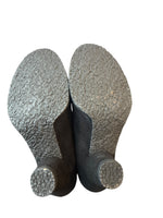 Load image into Gallery viewer, Audley of London Black Suede Jenifer Pumps, 36.5
