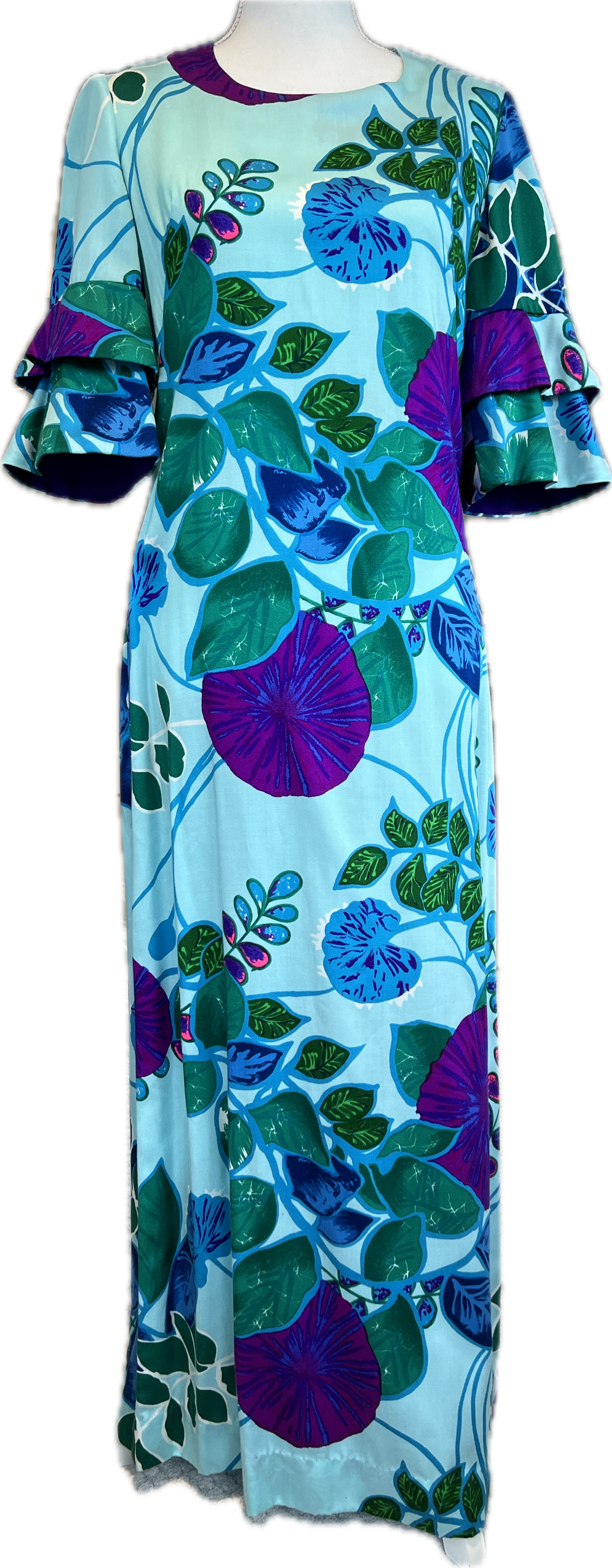Vintage Kiyomi of Hawaii For Liberty House Floral Dress, 8 Second Serve Resale Vintage Kiyomi of Hawaii For Liberty House Floral Dress, 8 Second Serve Resale