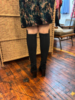 Load image into Gallery viewer, Stuart Weitzman Black Thigh High Boots, 9
