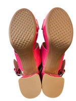 Load image into Gallery viewer, Aerosoles Magenta Pink Patent Platform Sandals, 9.5
