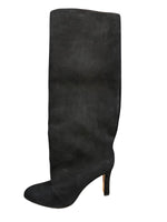 Load image into Gallery viewer, Manolo Blahnik Black Suede Tall Boots, 40.5
