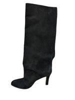 Load image into Gallery viewer, Manolo Blahnik Black Suede Tall Boots, 40.5
