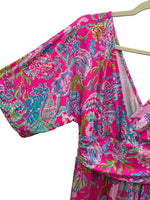 Load image into Gallery viewer, Lilly Pulitzer Parigi Skort/Romper Pink Isle Shell Me Something Good Dress, S
