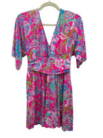 Load image into Gallery viewer, Lilly Pulitzer Parigi Skort/Romper Pink Isle Shell Me Something Good Dress, S
