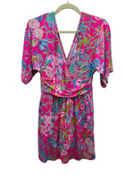 Load image into Gallery viewer, Lilly Pulitzer Parigi Skort/Romper Pink Isle Shell Me Something Good Dress, S
