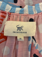 Load image into Gallery viewer, PrintFresh Seahorse Haven Dockside Dinner Dress with Tassels, XS
