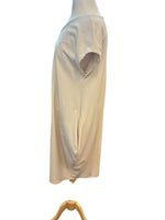 Load image into Gallery viewer, Jil Sander Ivory V Neck Hourglass Dress with Pockets, L/XL
