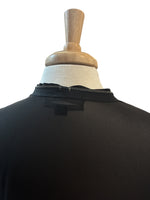 Load image into Gallery viewer, Allsaints Jayda Black Front Zip Cross Front Dress, L
