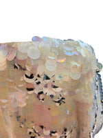 Load image into Gallery viewer, St. John Paillette Hand Beaded Black and White Short Sleee Dress, 4
