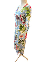 Load image into Gallery viewer, Carolina Herrera Blue Floral Dress, 4
